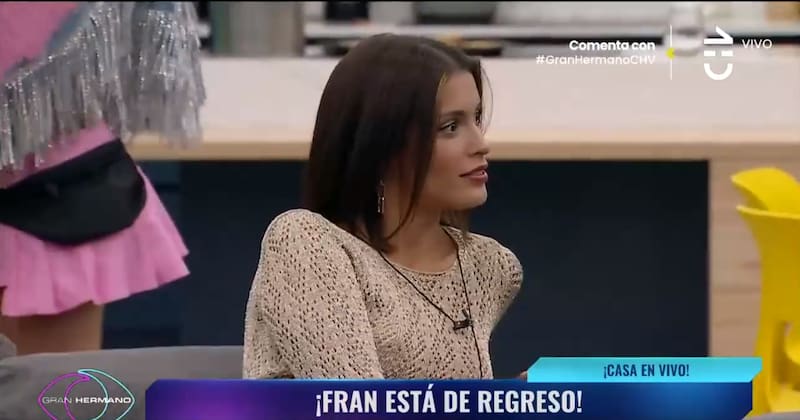 La incomodidad de Constanza Capelli antes palabras de Francisca Maira.