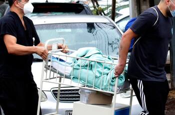 Los registros que ha dejado el drámatico incendio en el Hospital San Borja