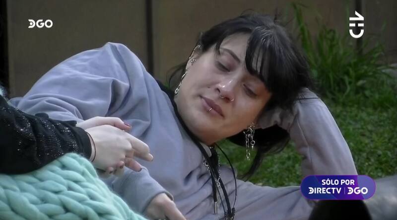 Camila Power llora en "Gran Hermano".