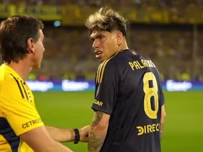 VIDEO | “¿A mí weón, de verdad?“: Carlos Palacios se molestó tras ser reemplazado en Boca Juniors