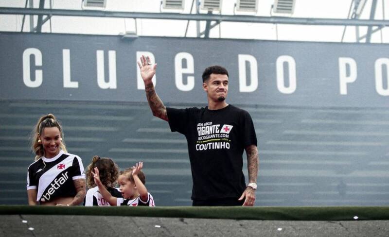 El brasileño volvió a Sudamérica para jugar con el Vasco da Gama. Créditos: @vascodagama.