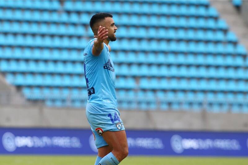 Misael Dávila guarda la ilusión de salvarse del descenso con Deportes Iquique. Foto: Agencia Aton.