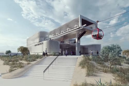 Cada cabina podrá transportar a 10 pasajeros sentados.