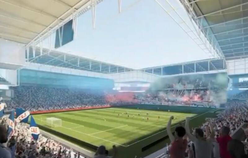 . El Estadio de Nacional será completamente renovado.