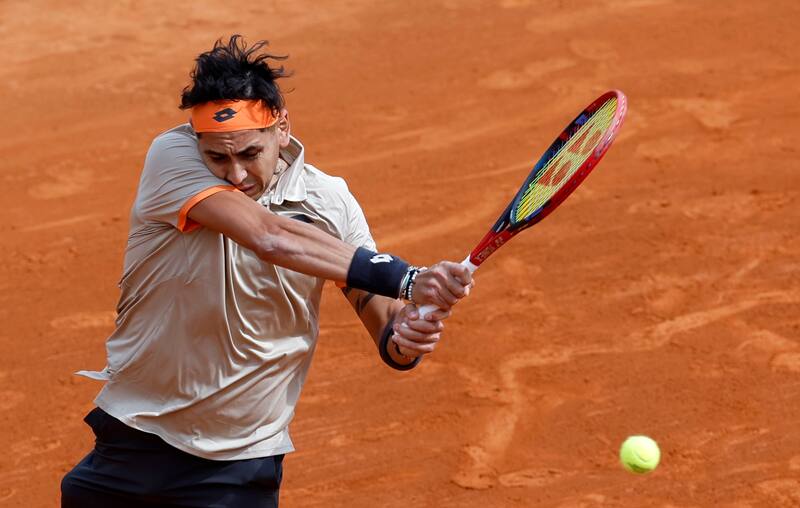 debutará este jueves en el Masters 1000 de Madrid. EFE