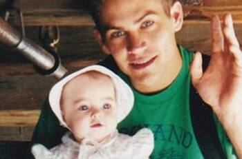 Hija de Paul Walker emocionó a sus seguidores con una foto inédita de su padre