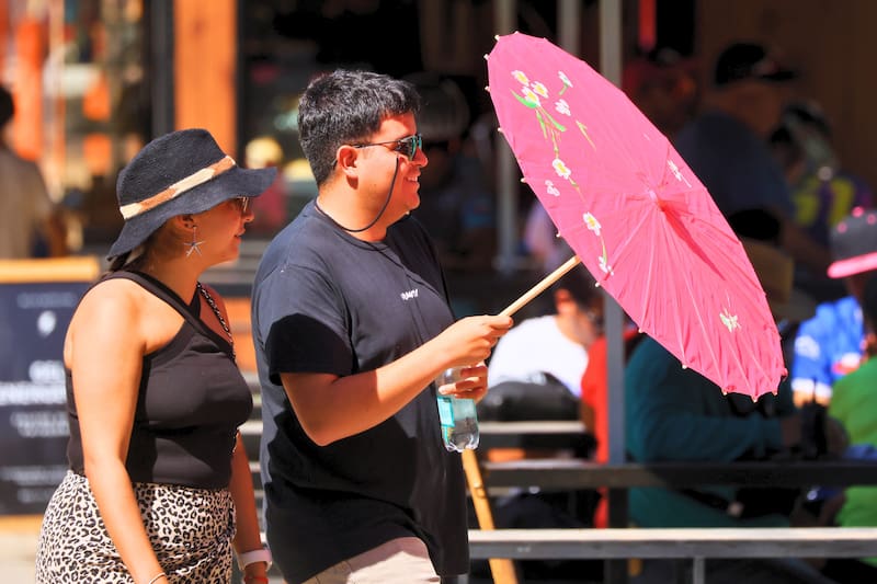 La tercera semana de marzo va a marcar una baja en la temperatura, pero aún se sentirá el calor. Créditos: Aton Chile.