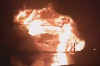 VIDEO | Explosiones son captadas en gigantesco incendio en la Granja: No se reportaron heridos