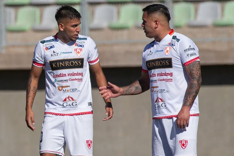 El defensa en su paso por Deportes Copiapó.