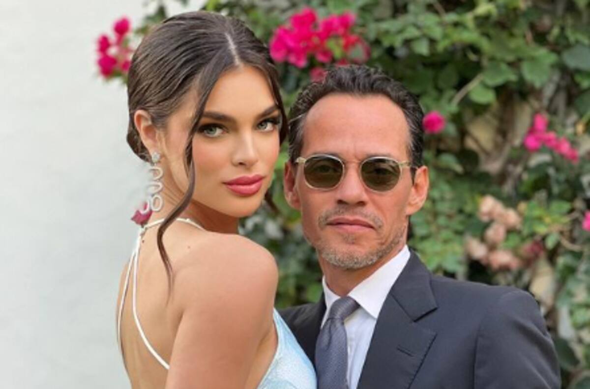 Con gran anillo de diamantes: Marc Anthony se compromete con la modelo Nadia Ferreira de 23 años