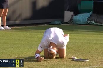 VIDEO | ¡No pudo más! Tenista español se tuvo que retirar del partido tras tener match point a favor