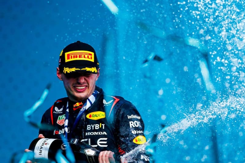 La actuación de Max Verstappen en el Gran Premio de Miami fue perfecta. (Red Bull).