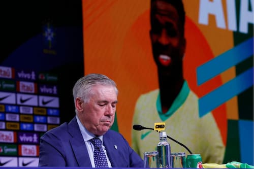 Carletto realiza su primera convocatoria en la Verdeamarelha y en ella aparece Antony, delantero dirigido por Manuel Pellegrini en el Betis. Foto: EFE.