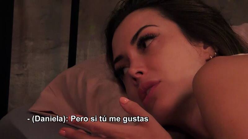 Daniela Colett conversó con Luis Mateucci por sus sentimientos. Créditos: Canal 13