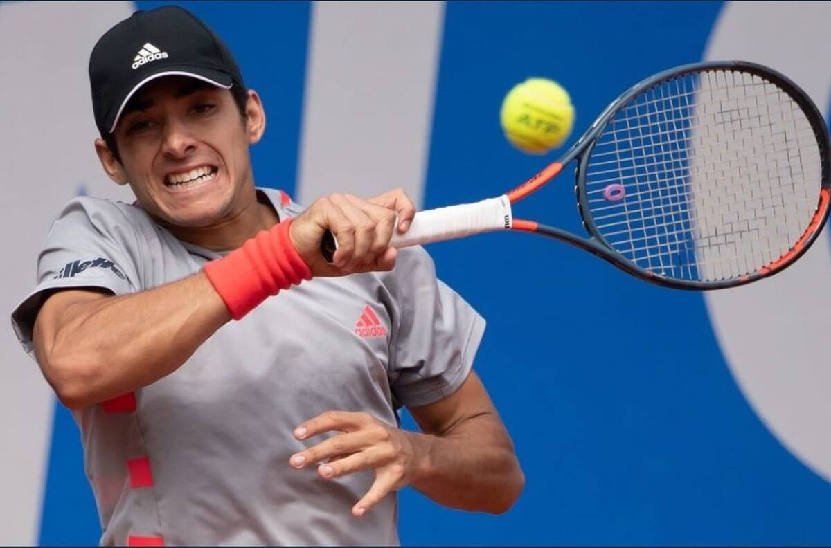Cristian Garín avanzó en el doble del ATP de Adelaida