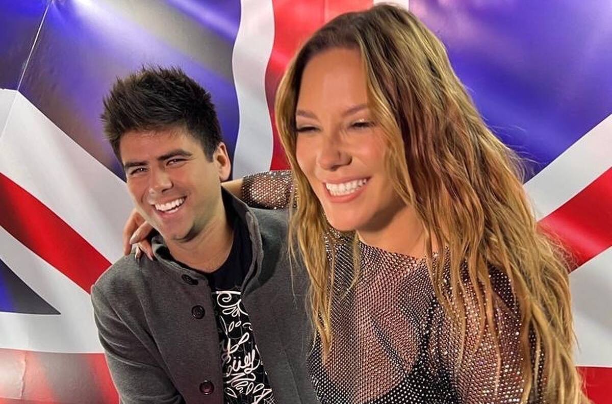 Kel Calderón recibió un romántico y coqueto mensaje de su pareja, Toto Torrealba, en sus redes sociales