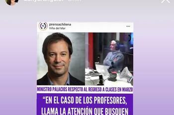 Daniela Aránguiz arremetió contra los dichos del ministro Palacios sobre los profesores: "Me parece una falta de respeto"