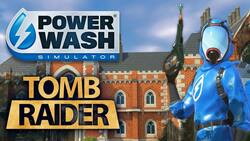 VIDEO | PowerWash Simulator tendrá un DLC de... ¿Tomb Raider?