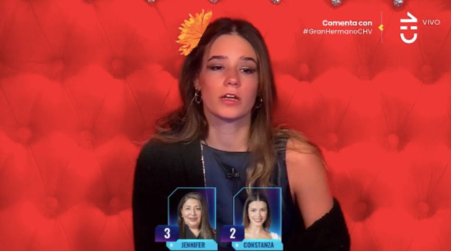 Los votos de la nominación espontánea de Alessia Traverso. Foto: CHV.