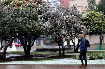 Dirección Meteorológica emite aviso por heladas en zona centro: Termómetros marcarán -1°