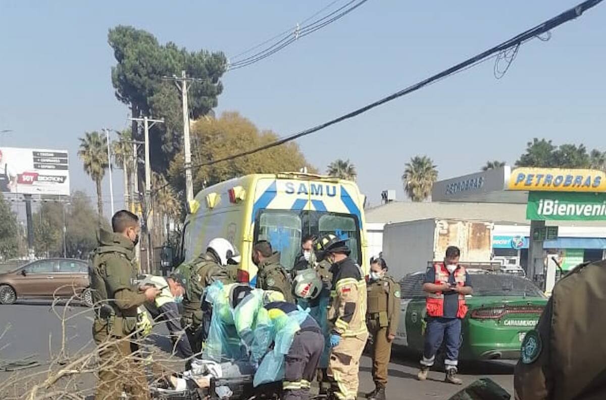 Fallece asaltante atropellado por conductor del Transantiago: intentó robarle a pasajeros
