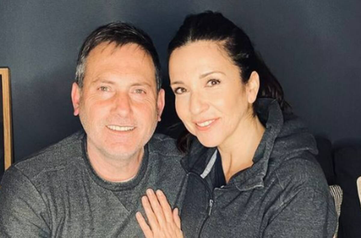 "Celebrar, agradecer y amar": El romántico saludo de aniversario de Karla Constant a su pareja, Andrés Villaseca