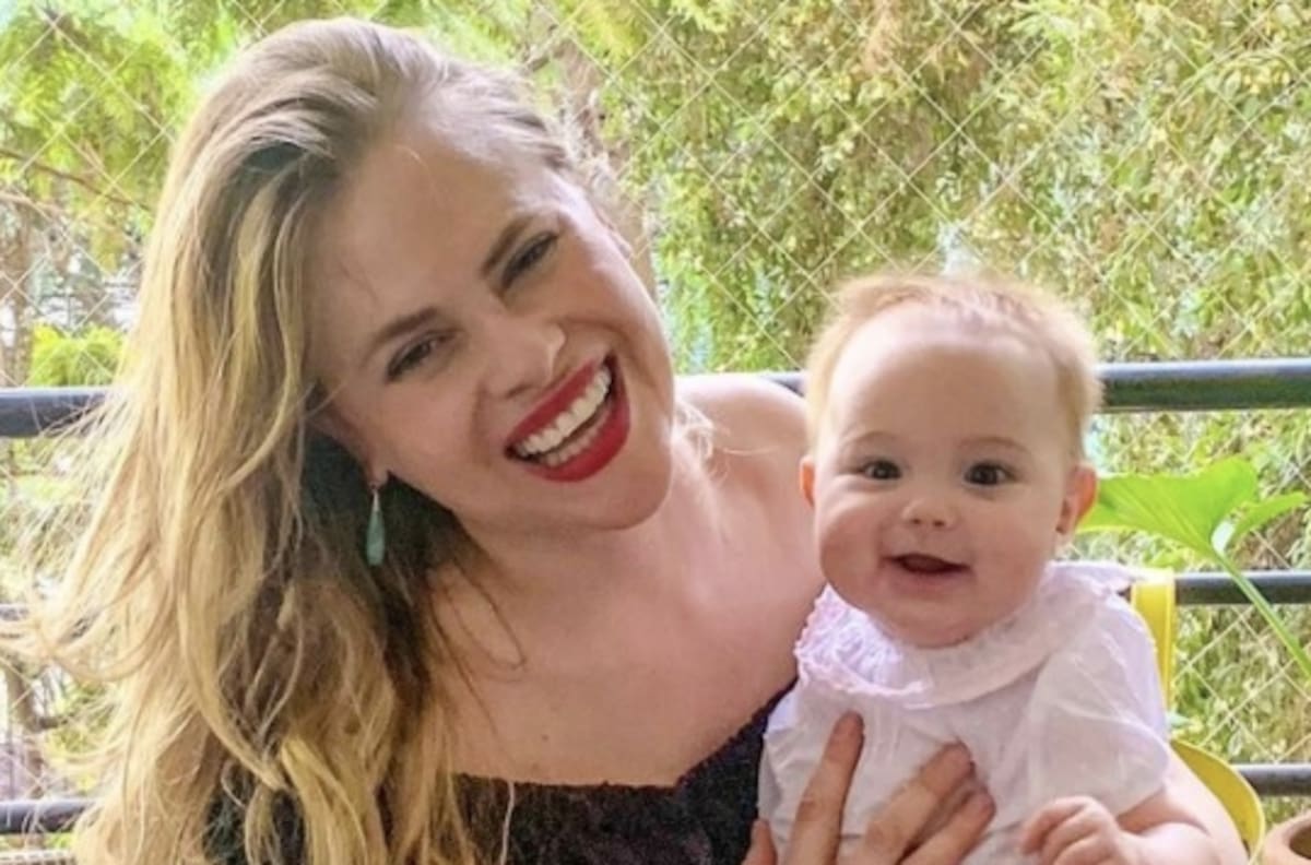 "Estamos muy bien": bebé de Eliana Albasetti es dada de alta tras sufrir accidente doméstico