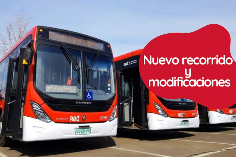 Estos son los dos nuevos recorridos que anunció el servicio de buses.
Créditos: Red Movilidad.