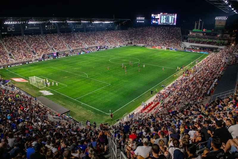 El recinto es de la capital de USA, Washington DC.