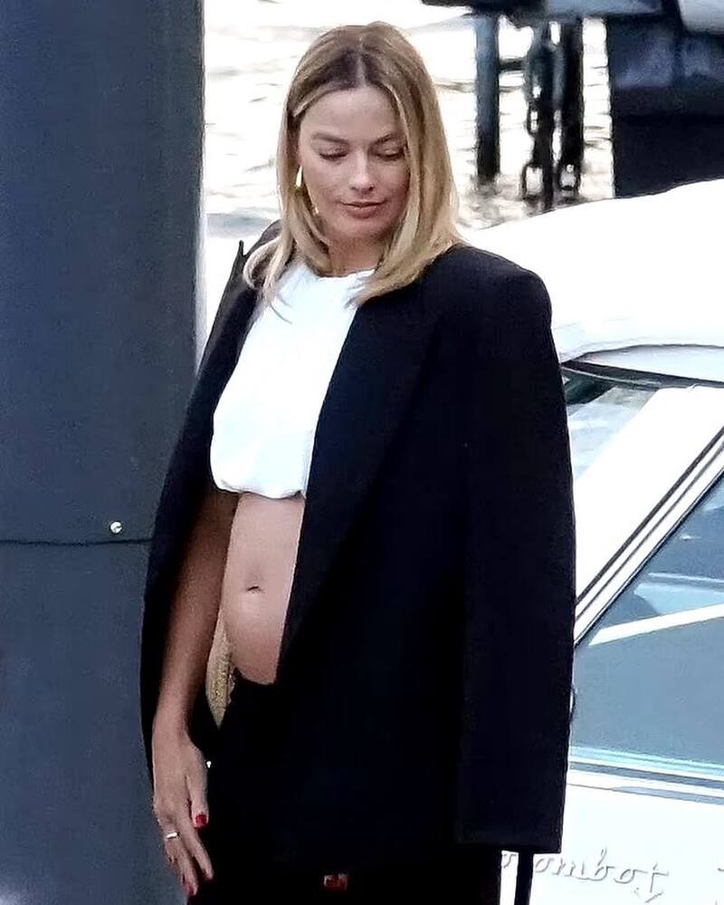 La foto de Margot Robbie que confirma que está embarazada