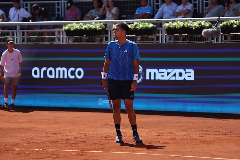 El tebista chileno quedó eliminado en la qualy de Roland Garros.