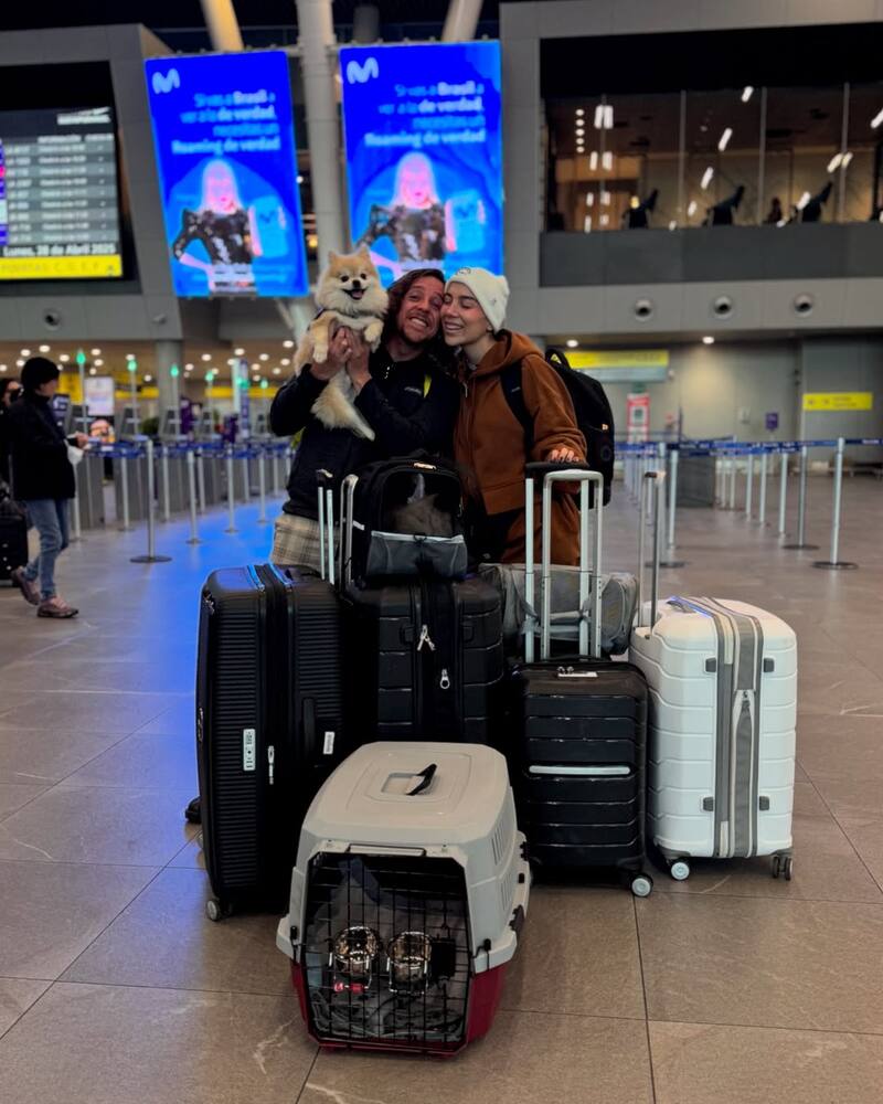 La pareja se fue a vivir a Perú.