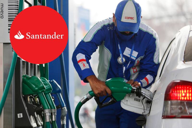 Si eres cliente de Santander puedes acceder a un descuento en COPEC.