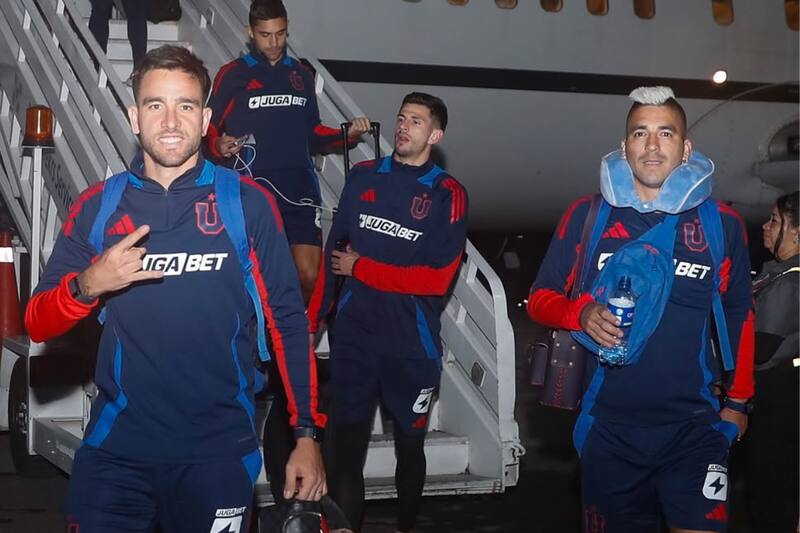Los azules tendrán un extenuante viaje. Foto: Prensa UCH.