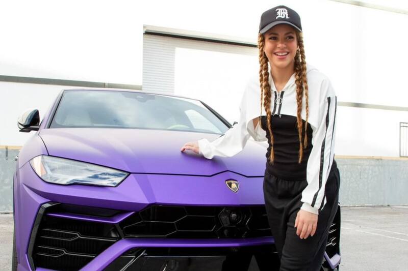 Shakira dio a conocer la forma en que se sorteará su Lamborghini