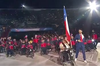 VIDEO | Emocionante: así fue el desfile del Team Chile en los Juegos Parapanamericanos de Santiago 2023