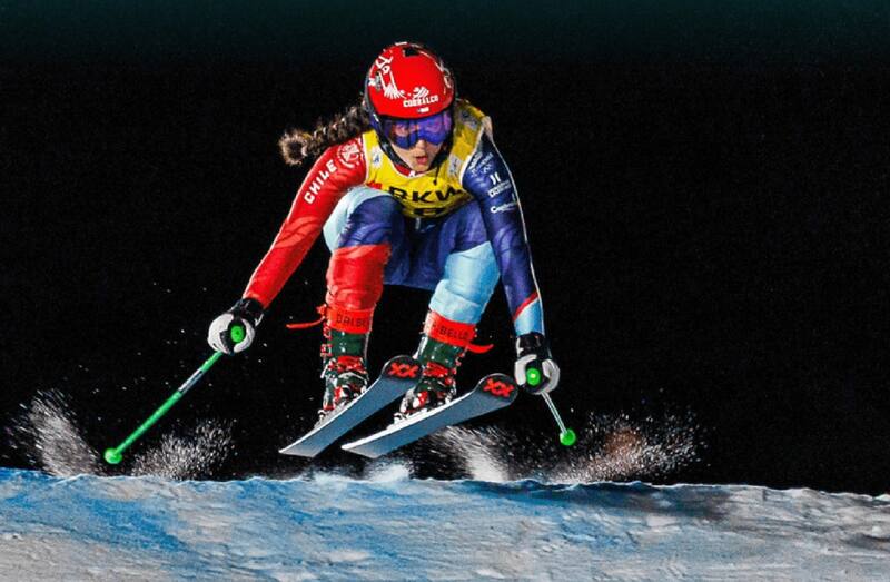 . Esquiadora chilena. Foto: Team Chile.