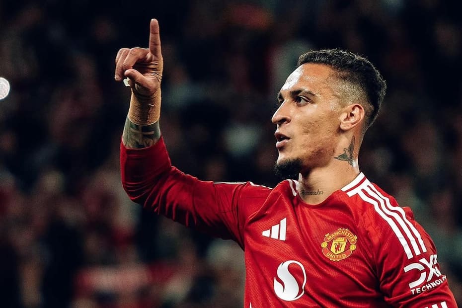 Antony en Manchester United.