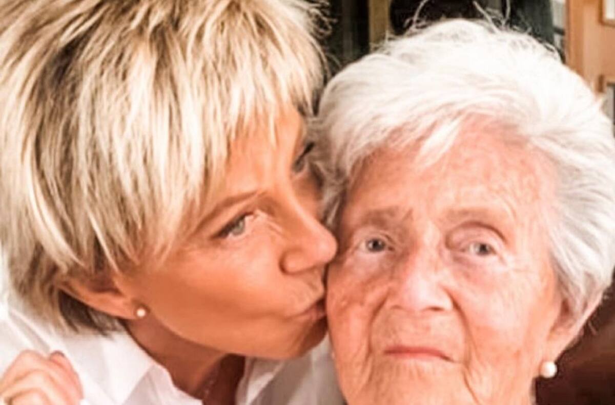 "Visitando a la mujer que más he amado": Raquel Argandoña viajó para estar con, Eliana de la Fuente, su fallecida madre