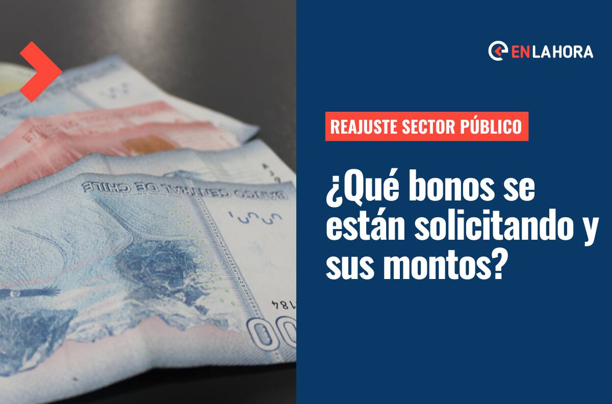 Reajuste sector público: ¿Qué bonos que se están solicitando para trabajadores y cuáles son los montos?