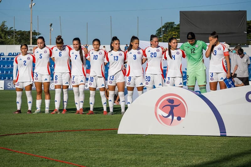 Chile la pasa mal en Paraguay. Foto: Prensa Conmebol.