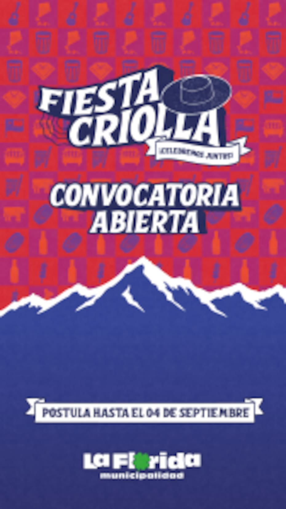 Esta fonda tendrá artistas y cantantes locales, los que pudieron postular hasta este 4 de septiembre.