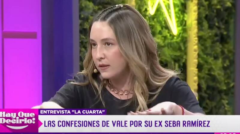 Valentina Saini habla de su pasada relación con Sebastián Ramírez.