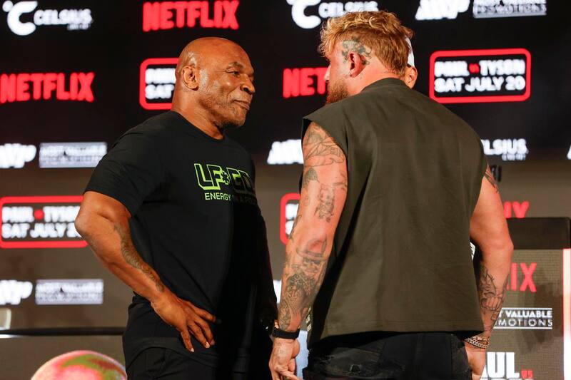 La leyenda del boxeo se enfrentará al youtuber en el marco de su regreso al cuadrilátero