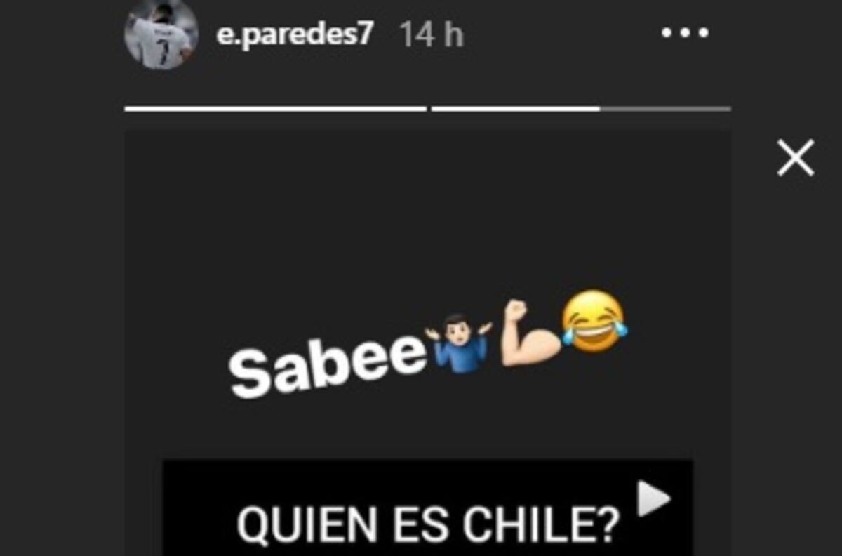 Esteban Paredes compartió foto donde afirma que Colo-Colo es el más grande de Chile