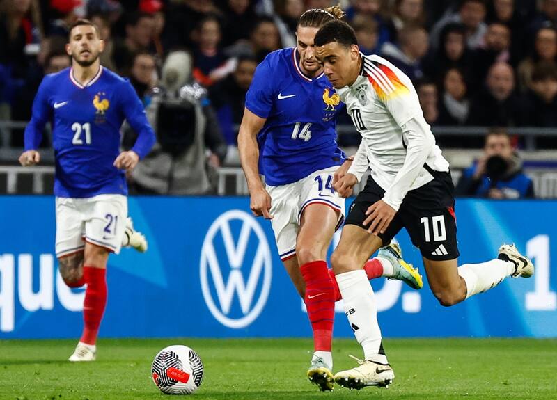 no pudo contralar a Jamal Musiala y compañía