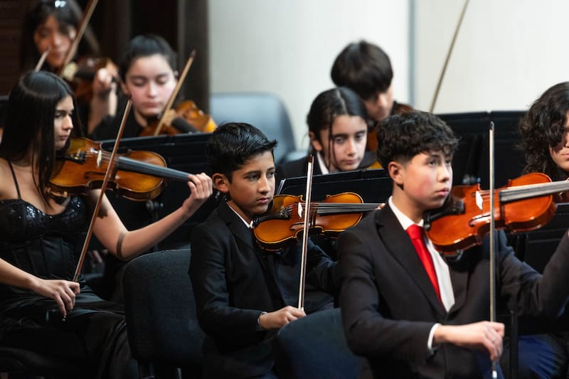 El evento gratuito estará a cargo de jóvenes talentos de entre 8 y 14 años. Créditos: FOJI.