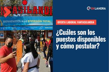 ¿Quieres trabajar en Fantasilandia? Estas son las ofertas laborales para las vacaciones de invierno