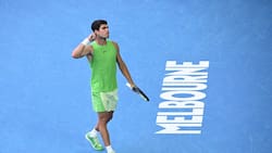 VIDEO | Cinco horas de intensa lucha y Carlos Alcaraz es capaz de hacer esto en el Australian Open