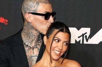 Kourtney Kardashian celebró el primer aniversario de la propuesta de matrimonio de su esposo, Travis Barker